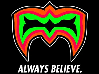 Then. Now. FOREVER. logo prowrestling ultimate warrior warrior wrestling wwe wwf