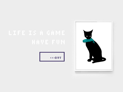 PressStartup Poster Store art buy cat pixels poster press print site startup store whale