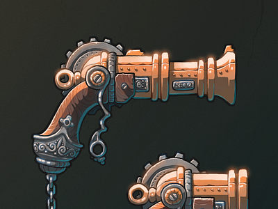 Latchlocks guns steampunk