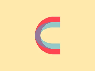 Cue Logo2 app branding clean simple colors logo shape typography