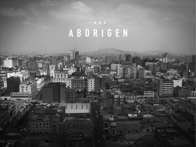 Aborigen Logo Application brand branding city clothing lima logo supreme