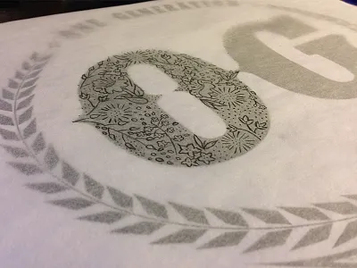 OG tshirt preview camp flower og ornament pencil preview tracing tshirt