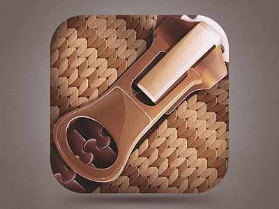 Zipper Icon Idea app icon idea illustration ios texture web wool zip zipper