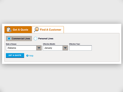 Customer Quote Ui