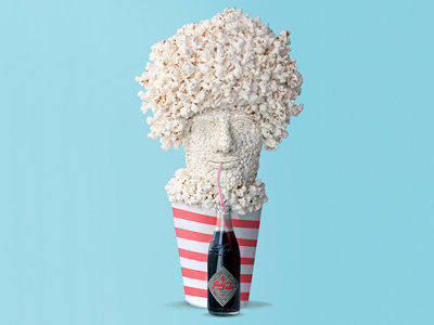 Popcorn Man coca cola coke dan cretu man popcorn