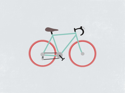 Bicycle bicycle bike blue cycling fixie flat hipster mint mintblue simple simplicity vintage