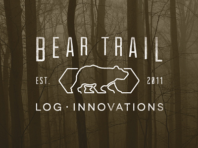 Bear Trail Identity bear beartrail furniture old rustic sepia trail vintage woods