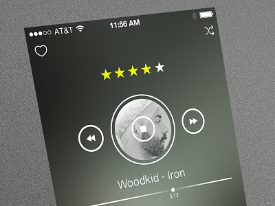Music App Ui app apple application music app ui user interface ux