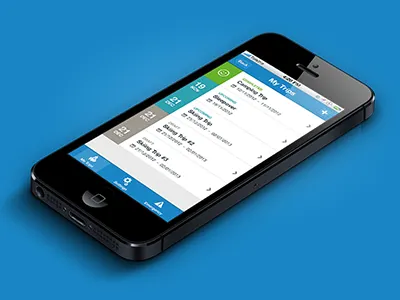 Trip Planner Application app iphone trip planner