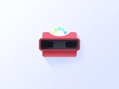 Viewmaster 3000 icon toy viewmaster