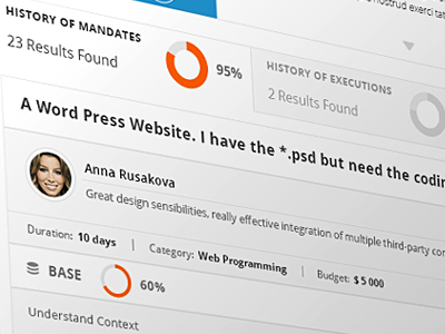 Feedback page ui ux