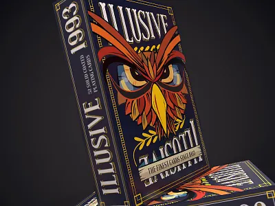 Illusive Cards! box cards illustration playing cards