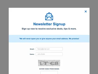 Newsletter Signup