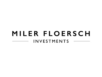 Miler Floersch Investments design logo type typography