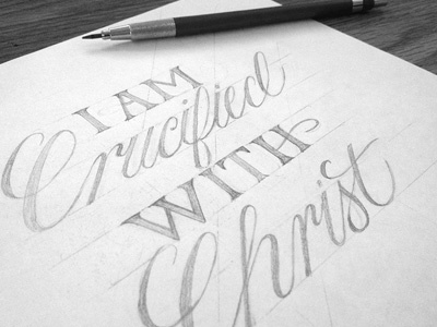 Verse hand lettering verse wip