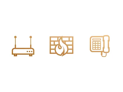 Network Icons firewall infrastructure networking router security switch telephone