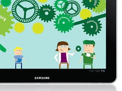 Curtin University App Characters