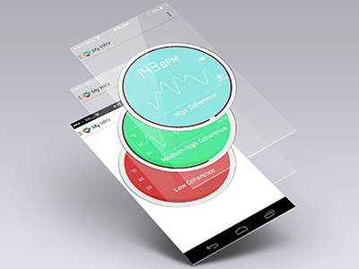 My HRV app layers monitor myhrv perspective