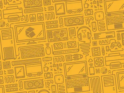 Electronic parts computers electronics parts pattern