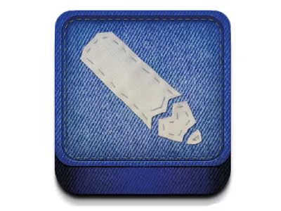 App icon design app design fabric icon design jeans pencil