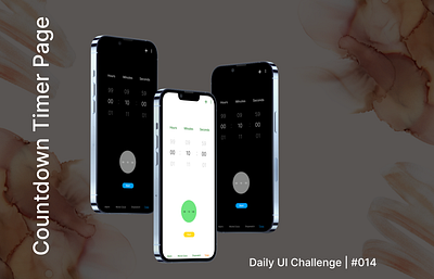 Countdown Timer Page | UI Design | Daily UI | #014 appdesign cleanui countdowntimer dailydesignchallenge dailyui darkmode dribbble figmadesign graphic design lightmode logo minimaldesign modernui responsivedesign timerui ui uidesign uiux uxdesign webdesign