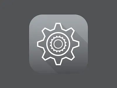 CareCloud App Icon - Settings app carecloud flat icon long shadow