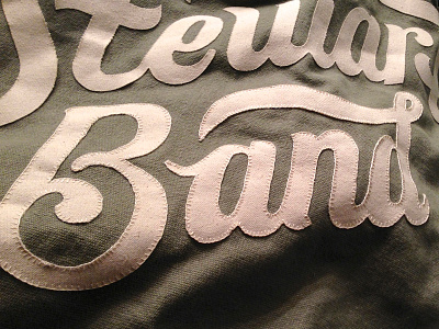 Clayton Stewart Flag branding classic custom design hand stitched letters logo stitching textile texture type typography