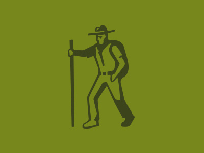 Hiker apparel camping circle hiking journey logo outdoors p pilgrim travel