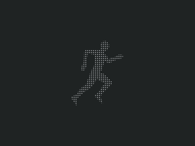 Running Man animation led man pixel running sports