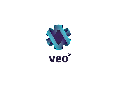 Veo abstract logo mark