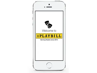 iPlaybill Loading Screen Redesign app branding identity ios iplaybill loading screen logo playbill redesign theatre ui ux
