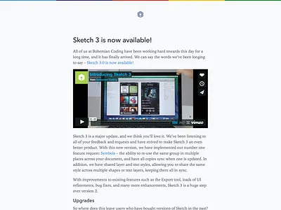 Bohemian Coding Blog blog bohemian coding responsive sketch 3 website