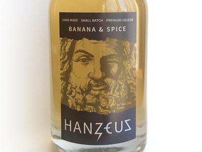 Hanzeus alcohol illustration label liqour liquer logo packaging