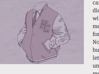 Varsity Purples cognition illustration monochrome