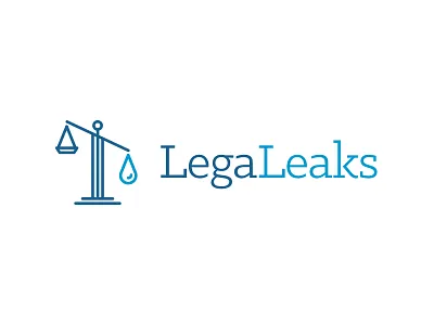 LegaLeaks 4 attorney blog law lawyer leak legal logo water drop