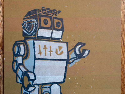 One global standard is the solution letterpress print robot