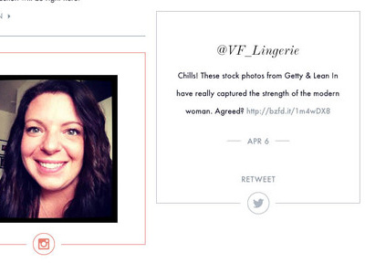 Social Blocks box content feed instagram link quote retweet social tweet twitter ui web