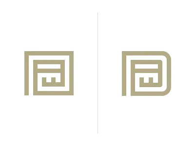 DAW Monogram logo monogram