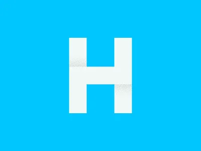 Letter H font h type typography