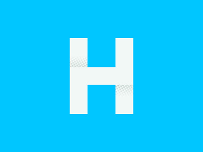 Letter H font h type typography