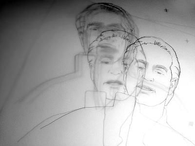 Video Frames animation music pencil portrait rotoscope