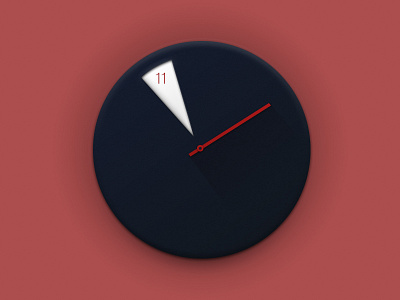 Clock app clean clock icon ios minimal time