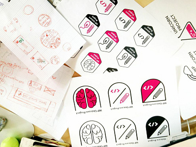 WP Unicorn Sketches