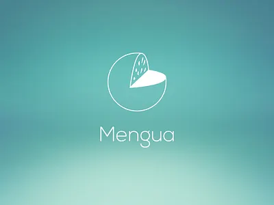 Watermelon + heart logo app heart icon logo watermelon