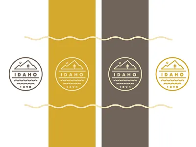 OH Idaho home idaho stamp