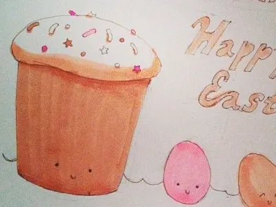 Happy Easter sketch easter happy illustration markers sketch