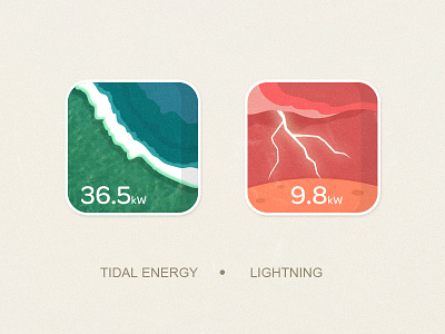 Energy System Icon 07 china energy icon kingyo light lightning tidal