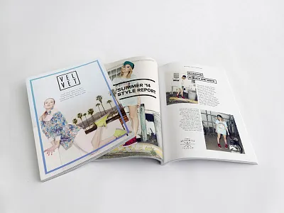 Velvet Catalogue book editorial fashion graphic magazine