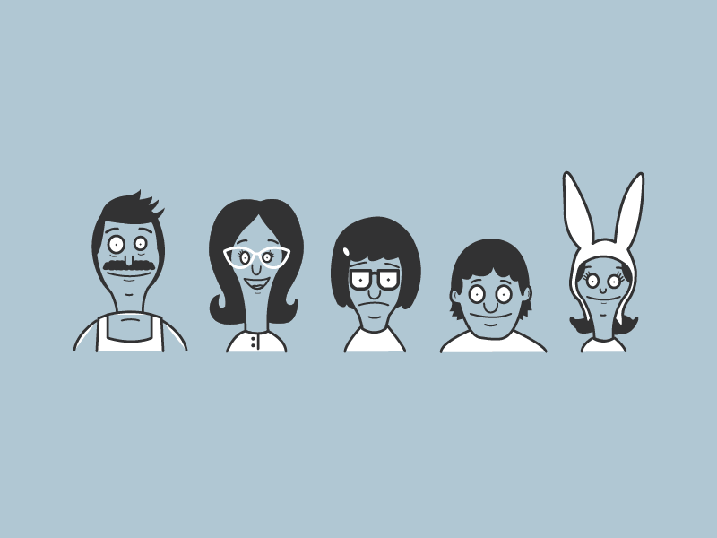 Bob's Burgers bobs bobs burgers butts gene gif linda louise taffy television tina