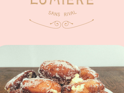 Lumière Pâtisserie blog blog css french typography web design